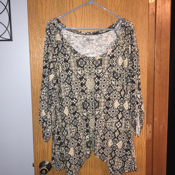 Asymmetrical tunic size 3x - Picture 1 of 4
